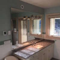 custom bathroom mirror