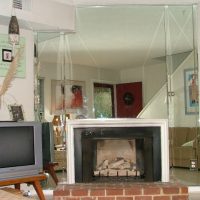 living room mirror