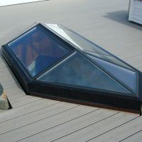 Skylight glass service